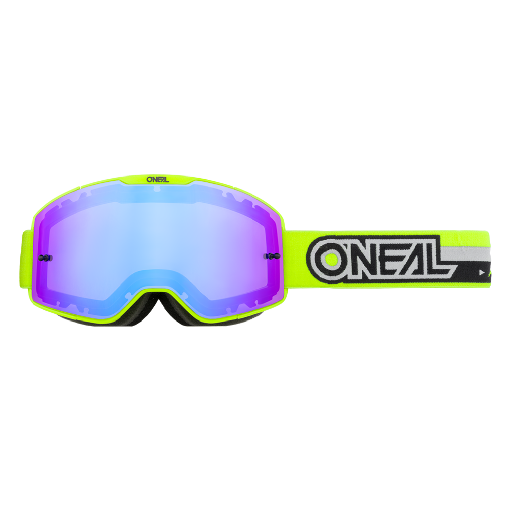 Очки кросс ONEAL B-20 PROXY yellow mirror lens