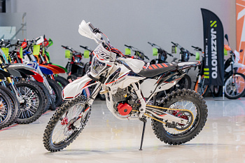 Кроссовый мотоцикл FXmoto CB300F 300 CC 21/18 White